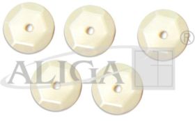 Cekiny pastel.MT-0214(90)białe 10g.