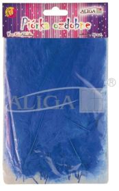 Feathers Blue (P-012) 10-12cm pack.50pcs.