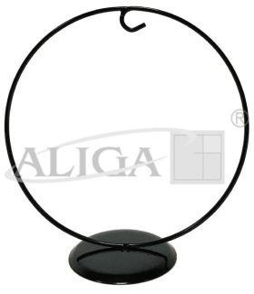 Stojak metalowy SM-8677 owalny 17x7,5x18 cm.