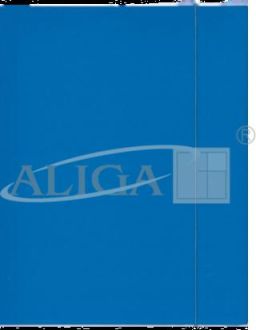 Glossy folder Blue