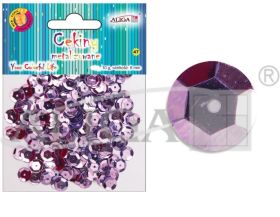 Cekiny metal.MT-6590(51) fiolet 10g