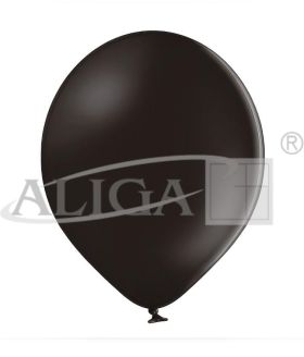 Balony BAL25-122P pastel., kolor czarny, rozm. 25cm, op. 100szt.