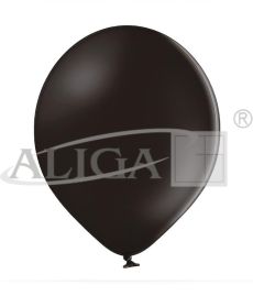 Balony BAL30-122P pastel., kolor czarny, rozm. 30cm, op. 100szt.