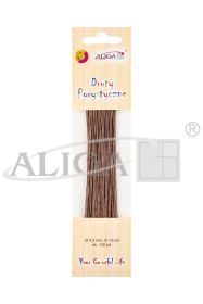 Druty florystyczne DA-4008 brązowe, rozm. 0,5mm x 18cm, pudełko zawiera 120szt.