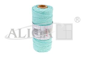 Sznurek bawełniany SBW-114 miętowy 3mm 100m (splot 21 nitek)