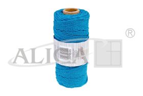 Sznurek bawełniany SBW-117 niebieski 3mm 100m (splot 21 nitek)