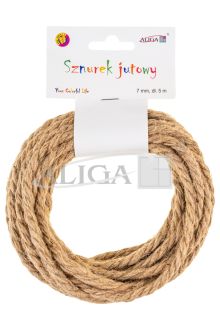 Sznurek jutowy SZJ-3506 7mm x 5m