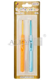 Zestaw szydełek metalowych SZYD-8274 blist. 2szt., rozm. 3,5mm i 4mm