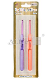 Zestaw szydełek metalowych SZYD-8281 blist. 2szt., rozm. 4,5mm i 5mm