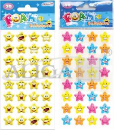 Stickers NK-3718 Foam Stars