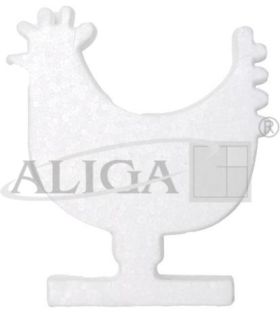 Kura stryropianowa płaska BKP-9329 op.6szt.14cm x 12cm x 2cm PROM