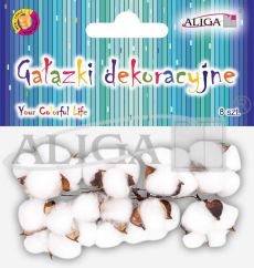 Bawełna na drucikach DPG-4367 op. 8szt.