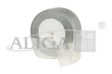 Wstążka metalizowana DWB12-140 srebrna, rozm. 12mm/22m, 1op.