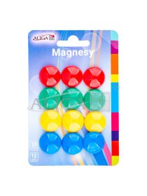 Magnesy MG-6059 2cm, 12szt.