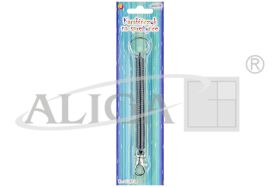 Karabińczyk PH-8006 na sprężynce, z kółkiem do breloczka, dł. 17,5 cm