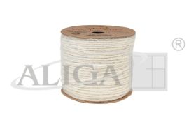 Sznurek bawełniany SB-2295 biały, 1,5mm x 100m