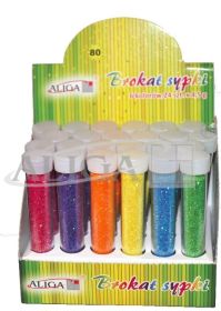 Glitter WMT-301(80)6col. 4.5g 1displ.
