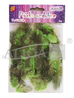 Feathers speckled Green (PN-03) pack.3g
