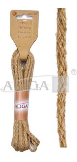Sznurek jutowy SZJ-1933 -  6 mm x 5 m. 