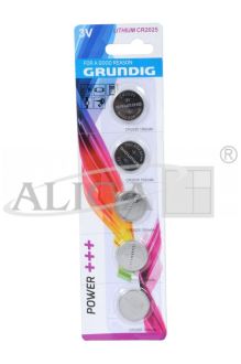 Batteries (CR2025) lithium GRUNDIG BAT-CR2025 5pcs./bl