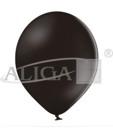 Balony BAL25-122P pastel., kolor czarny, rozm. 25cm, op. 100szt.