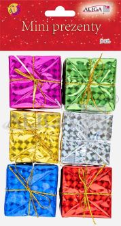 Prezenty mini GIF-4343 rozm. 4,8cm, op. 6szt.