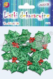 Listki dekoracyjne LIS-5708 rozm. 4,5cm, op. 12szt.