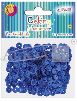 Cekiny holog.MT-6598(59) nieb. 10 g
