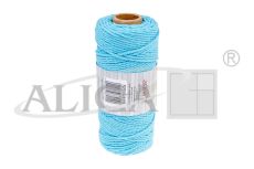 Sznurek bawełniany SBW-115 błękitny 3mm 100m (splot 21 nitek)