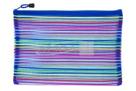 Saszetka materiałowa SZS-3423 z suwakiem, rozm. 34x23,5cm