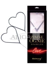 Zimne ognie TXF--268-1  serce, rozm.40 cm, 1op