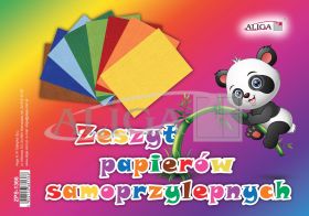 Zeszyt papierów samoprzylepnych - mix ZPS-1366 (B5) 17x25cm, 8 kartek PROM