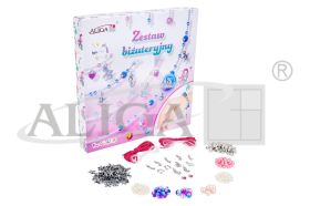 Zestaw biżuteryjny ZWB-8800 mix kolorów i kształtów, 479 elementów PROM