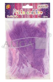 Feathers Light Violet (P-076) 10-12cm pack.50pcs.