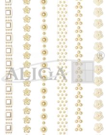 Perl Ribbons WSP-0877 150cm displ.12 rol.