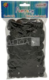 Pompony POM-090 czarne 80szt