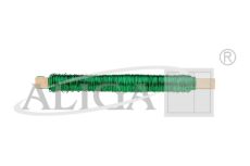 Druty dekoracyjne DA-7177 zielone, 0,5mm/50g op. 4szt.