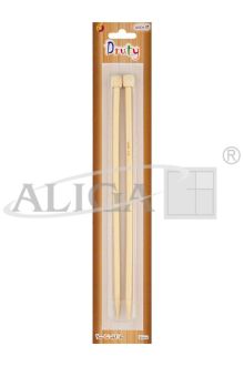 Zestaw drutów bambusowych DR-6064 rozm. 6mm, op. 2szt.