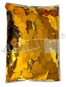 Konfetti KN-8631 złote, rozm. 10mm, op. 250g PROM