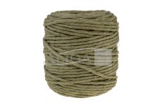 Sznurek bawełniany do makramy SBK-31 khaki 5mm x 100m (splot 21 nitek)