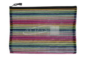 Saszetka materiałowa SZS-3928 z suwakiem, rozm. 39x28,5cm