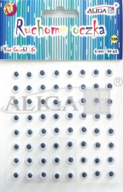 Googly eyes MT-6404 (128) 6 mm