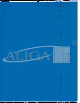 Glossy folder Blue