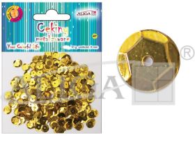 Cekiny metal.MT-6586(47) złote 10g