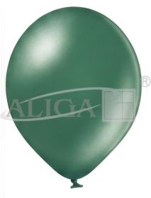 Balony BAL23-314M metal., kolor ciemnozielony, rozm. 23cm, op. 100szt.