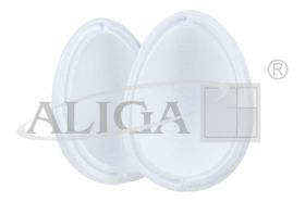 Wielk.jajko styropianowe BJ-20 dwuczęściowe, rozm. 20cm op.1szt