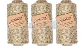 Sznurek jutowy SZJ-2329 śr.1,5mm x 100m. 3 szt. w zgrzewce 