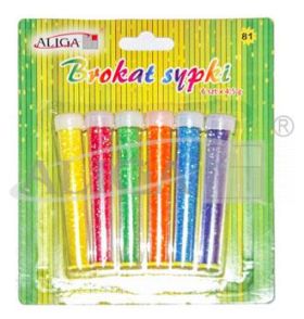 Glitter WMT-302(81)loose 6 col.4,5g