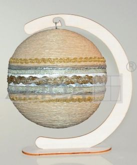 Stojak drewniany SD-8615, księżyc szer.13 cm, wys.17,5 cm PROM