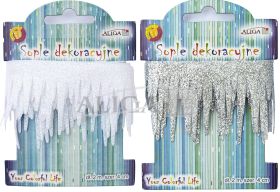 Taśma TCX-6556 sople brokatowe 2m x 4cm